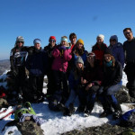 Blazing sunshine and awesome views on Snow Venture - 2014