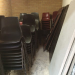 plenty of chairs and tables