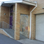 outside - wheelchair/handicap ramp access