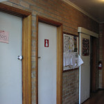 inside hallway & toilet entrances